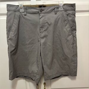 Rorie Whelan Gray Flat Front Golf Sport Casual Shorts Men’s Size 34